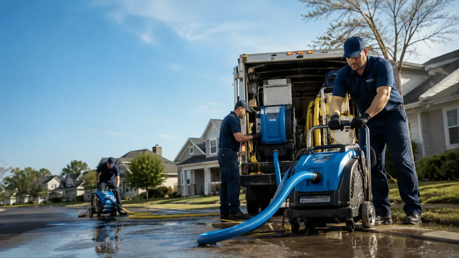 Flood Damage Cleanup in West Covina, CA